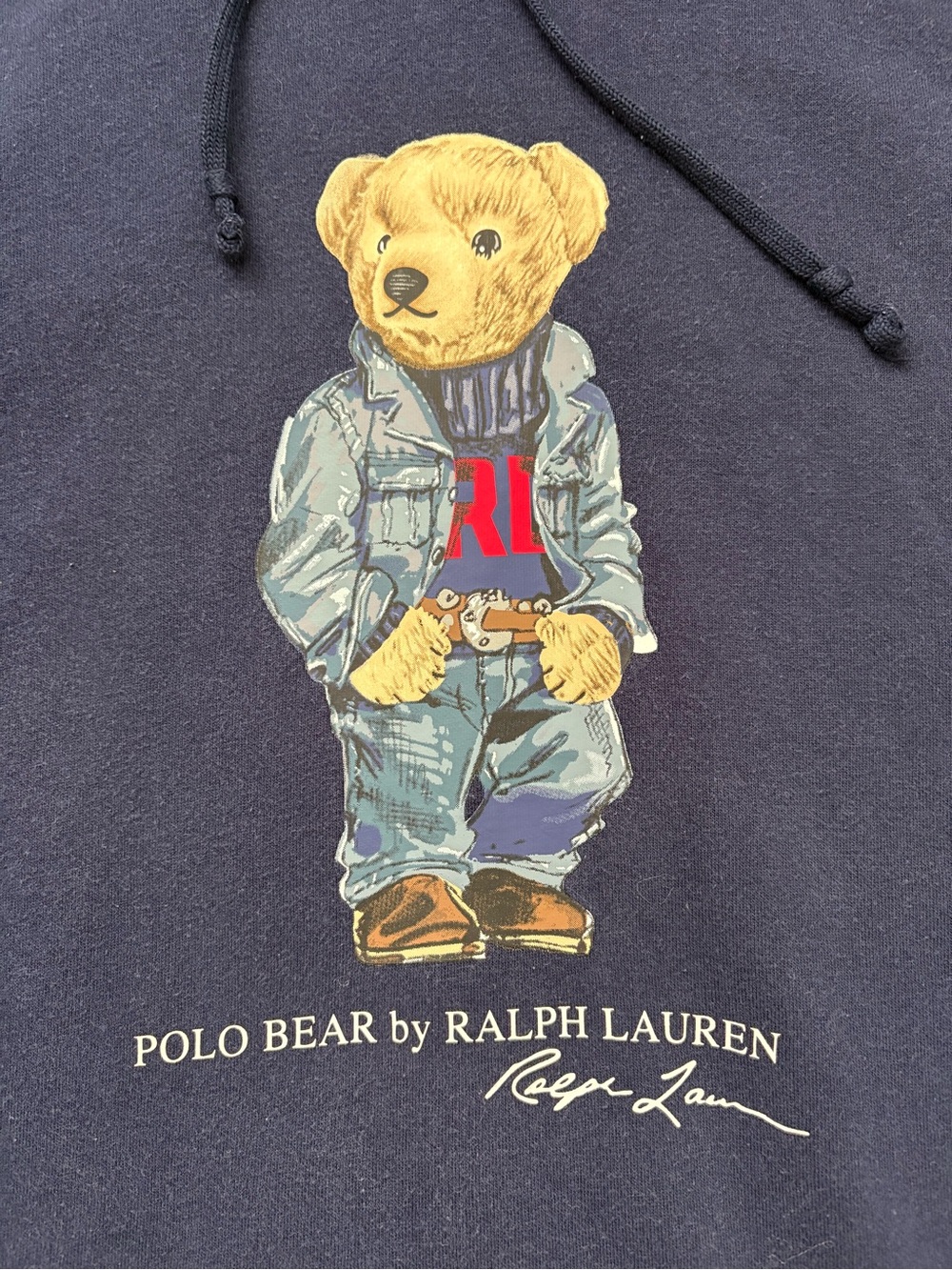 Polo Ralph Lauren Polo Bear Fleece Hoodie, Men’s Medium - Picture 4 of 6